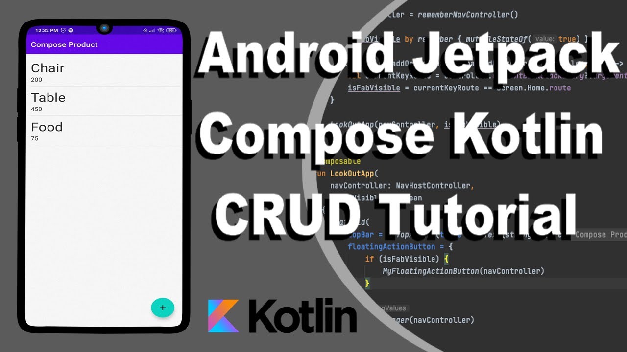 Android Jetpack Compose Kotlin Tutorial - YouTube