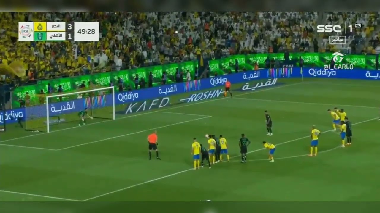 Riyad Mahrez goal || Al nassar Vs Al Ahli 3-2 