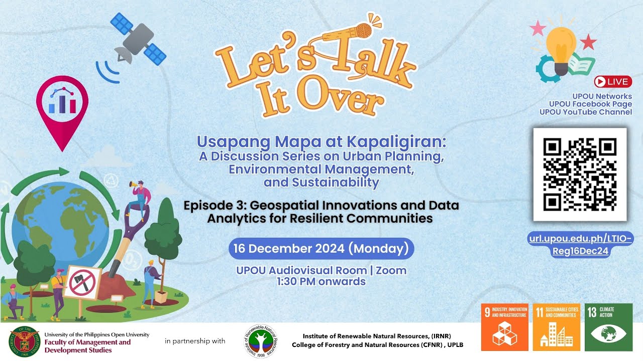 LTIO Series - Ep 3: Geospatial Innovations and Data Analytics for Resilient Communities