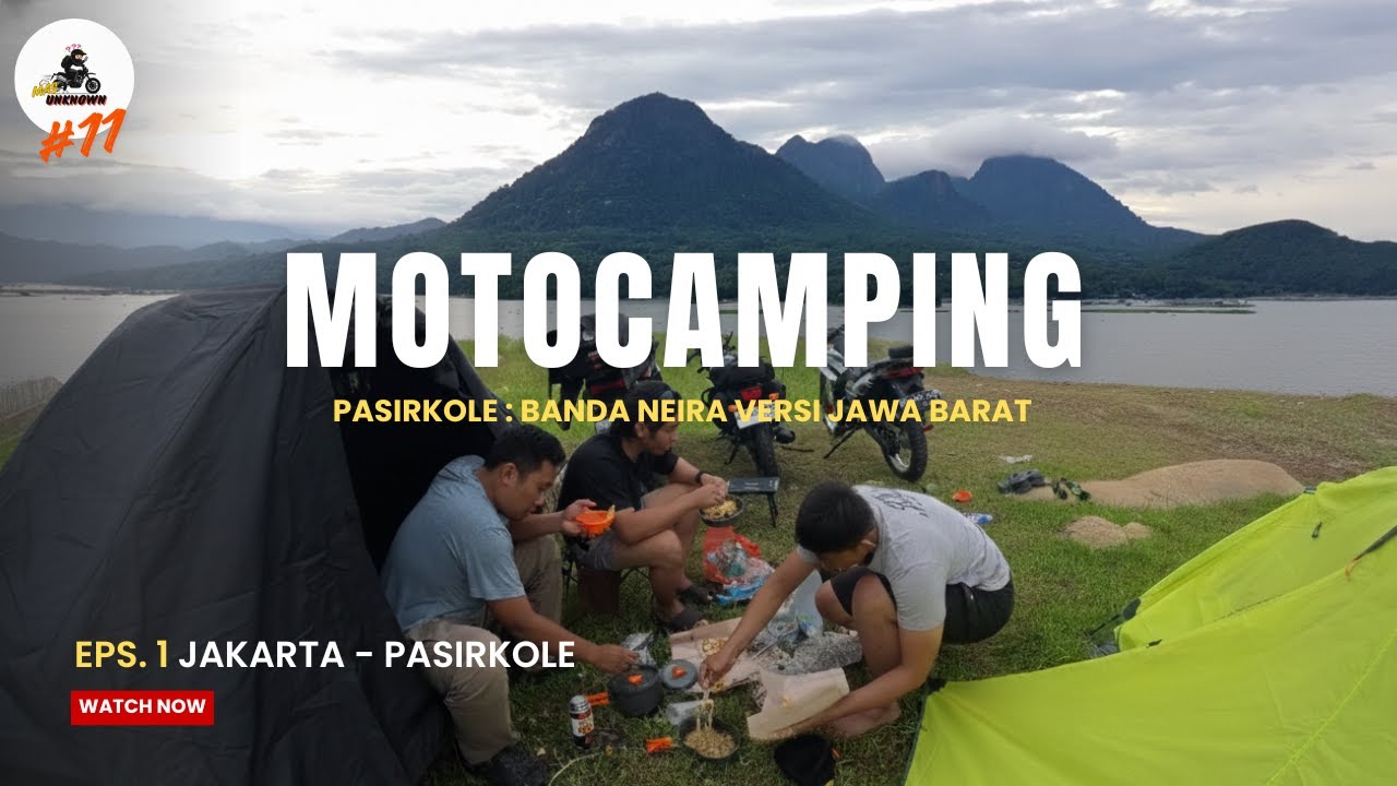 Motocamping di Banda Neira??? | Touring ke Pasirkole Purwakarta | W175 | EPS. 1