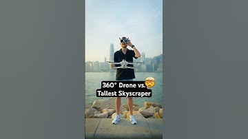 You won’t believe this FPV dive is fake 🤯  360° Drone trick on Hong Kong’s tallest skyscraper #360
