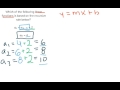 Linear Functions and Sequences