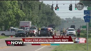 Off-duty detention deputy-involved shooting shuts down portion of U.S. 41; suspect dead