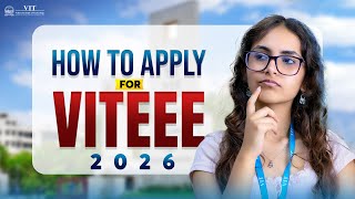 Viteee 2026 B. Tech. Admissions How To Apply Vit Engineering Entrance Examination 2026