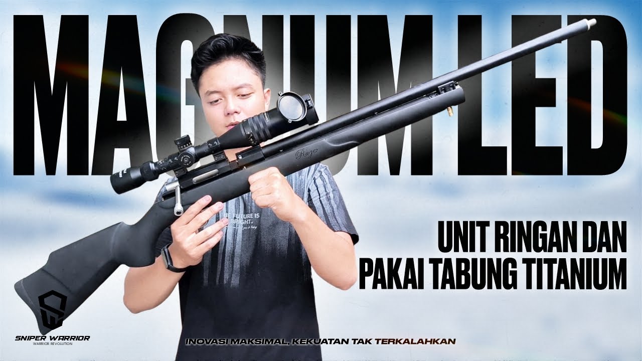 CARI PCP MURAH TAPI GAK MURAHAN TUH YA INI❗PUAS SAMA POWER NYA MAGNUM LED TITANIUM BIGGAME 6000Psi❗