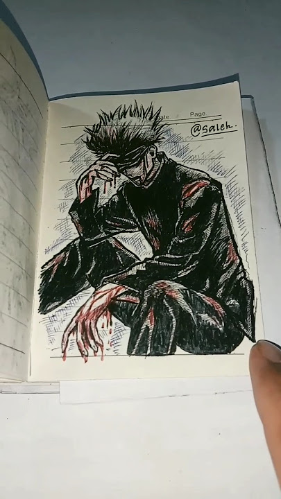 Sigma gojo versi gue 🗿 #sigma #gojo #gojosatoru #drawing #art #fyp