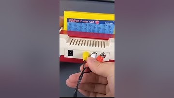 Famicom. Retro game console 90s