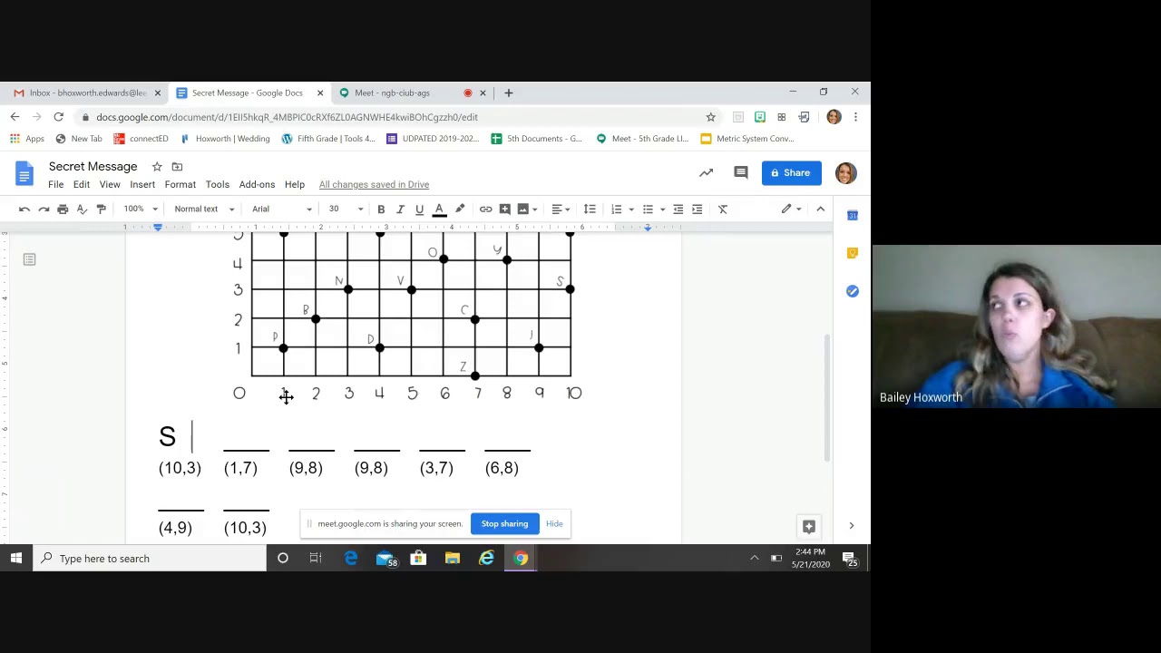 Cordinate Message Secret Message- Coordinate Grid - YouTube