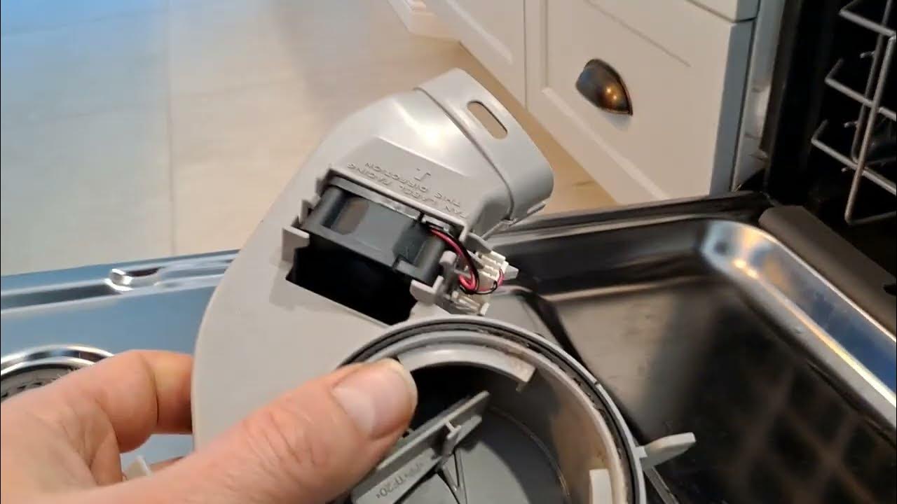 Whirlpool Dishwasher intermittent leak from front left part 2