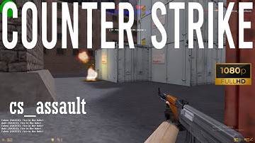 Counter-Strike 1.6 (2025) - Full Gameplay on cs_assault | PC HD