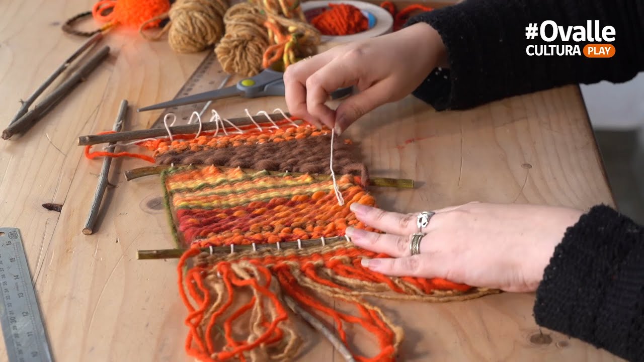 Taller de telar decorativo