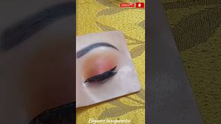 In 5min sunset eye makeup#eyemakeup #eyes #explore #shorts #youtubeshorts