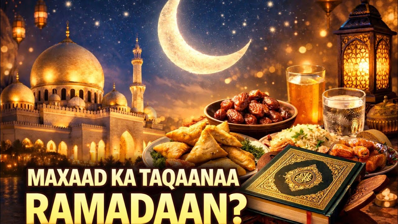 Haddii aad rabto in soonkaagu saxmo, muuqaalkaan daawo.