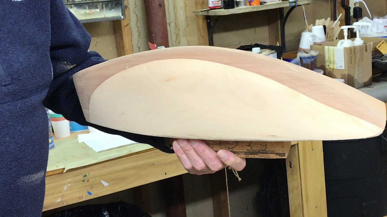 Cat Boat Half Hull Model by Malcolm M. Crosby, Part 6: Sanding