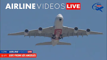 Emirates A380 Forced to Go-Around at LAX!