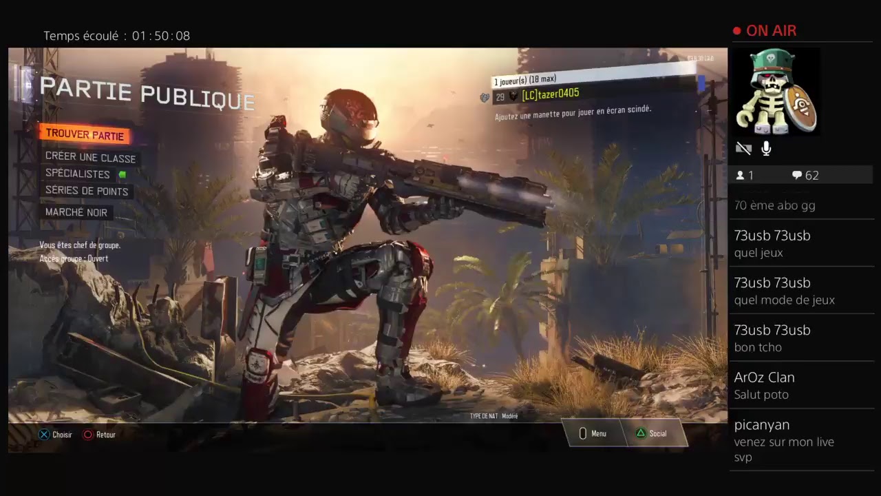 ZDS BO3 live [FR]