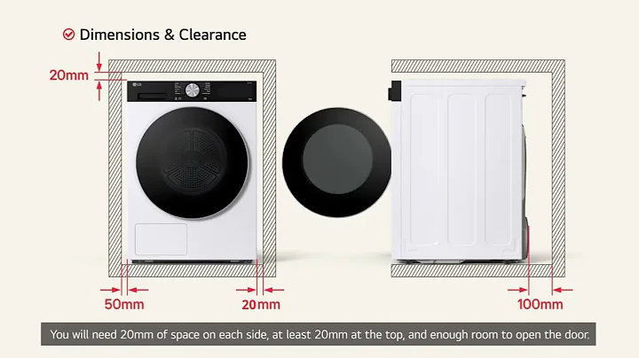 [LG Dryer] - Installation and connection