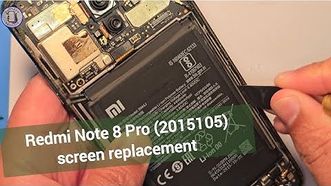 Redmi Note 8 Pro screen replacement