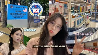 Uni Vlog 2K8 Lần Đầu Xa Nhà Ở Ngôi Trường Mới ᴗˬᴗꕤ.ﾟ Neuer Làm Gì Trong 1 Tuần Đầu Tiên??