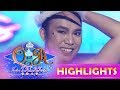 It's Showtime Miss Q & A: Chad Kinis Lustre-Reid has a fly on her face
