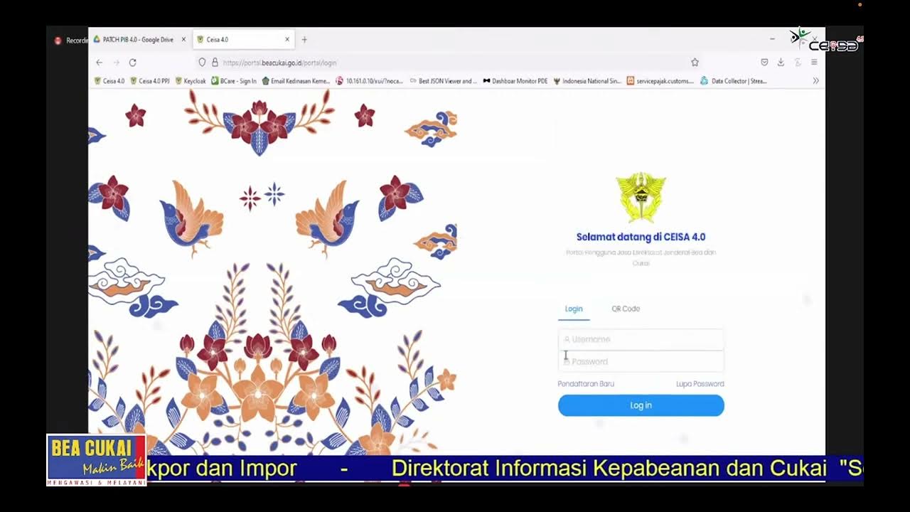 Tutorial pendaftaran ceisa 40 youtube