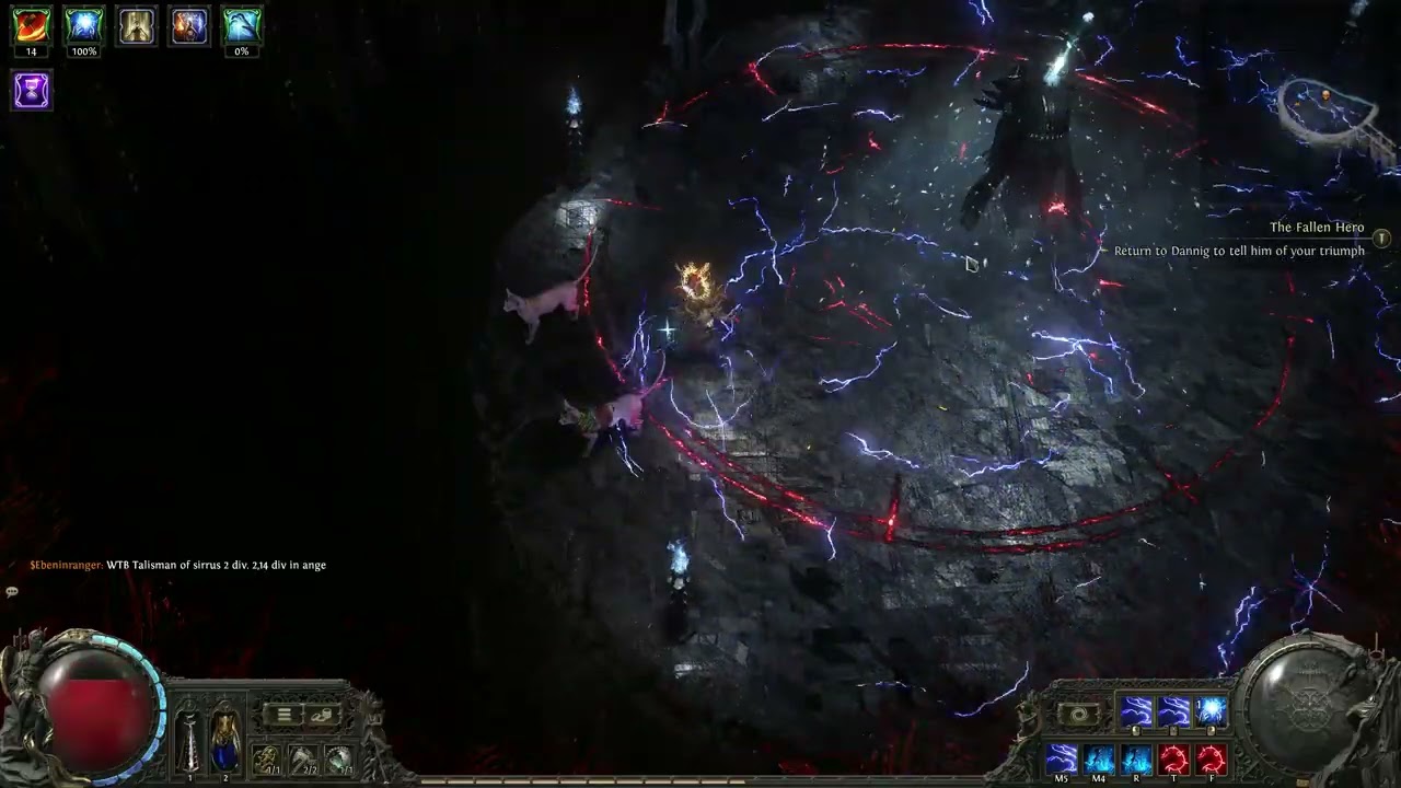 POE 2 Ritualist CoC lifestack T3 Olroth