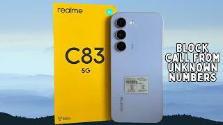 Block call from unknown numbers Realme C83 || How to block calls || Call block settings