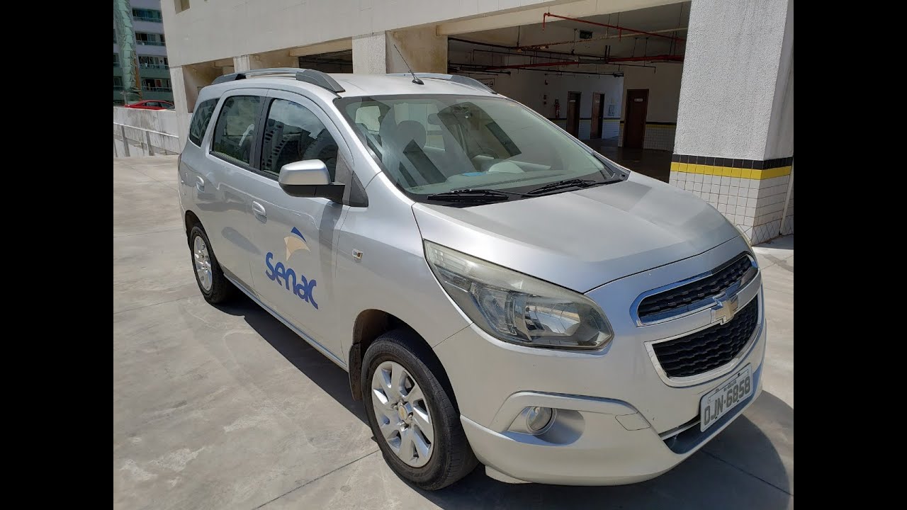 Chevrolet Spin 1.8L LTZ com 7 lugares e automática à venda em leilão do SENAC/MA YouTube