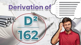 How to calculate d^2/162 | How to use D^2/162 formula for steel weight calculation