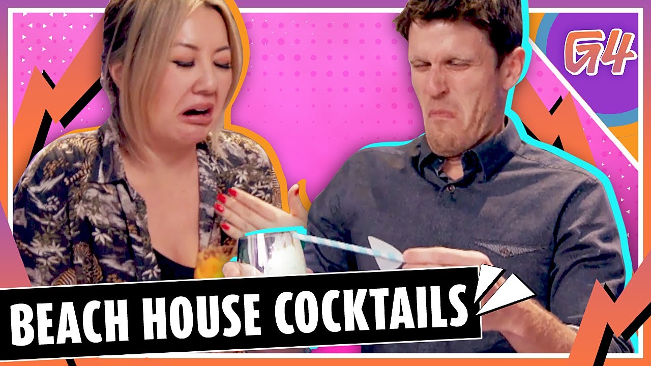 Official G4 Cocktail: Try Not To Gag! | G4 Beach House
