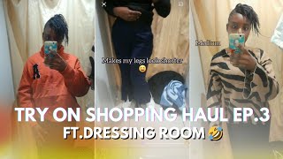 try on shopping haul ft.dressing room ep.3 #tryonhaul #haul #clothing