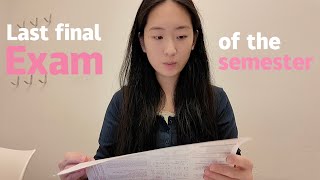 Final Exam Vlog | 'Studying' to pass?