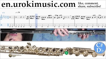 How to Play Flute Charlie Puth - Attention Tabs Part#2 um-i-fn352