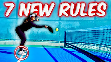 New Pickleball Rules for 2025 (MUST KNOW)