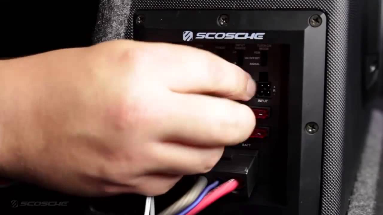 scosche 10 powered subwoofer