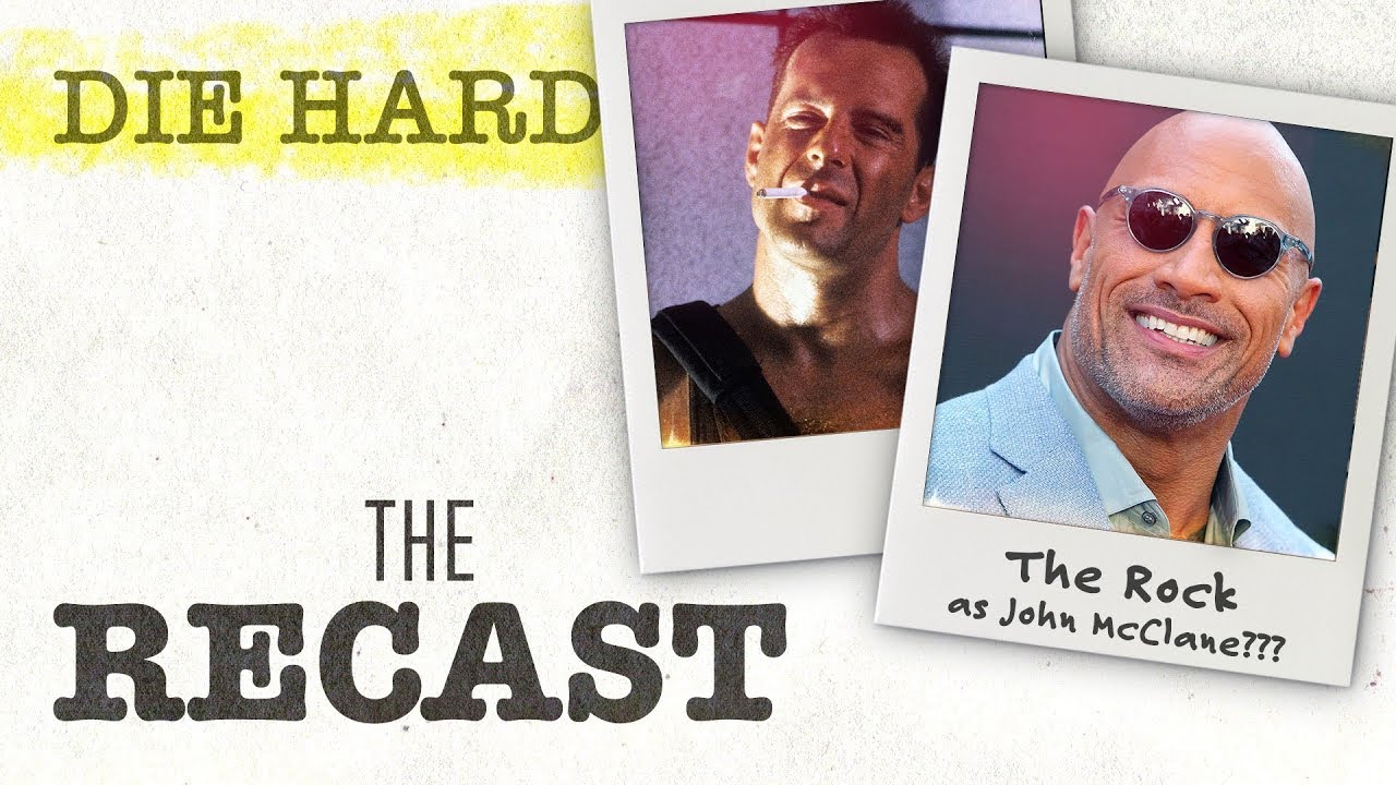 “Die Hard” (1988) 👮What If Dwayne Johnson Played John McClane? | The Recast