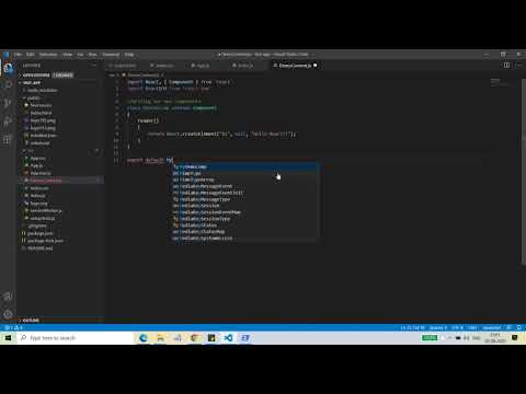 React JS Part 7 Create your own component extending from Component class||Varteta Learning Platform