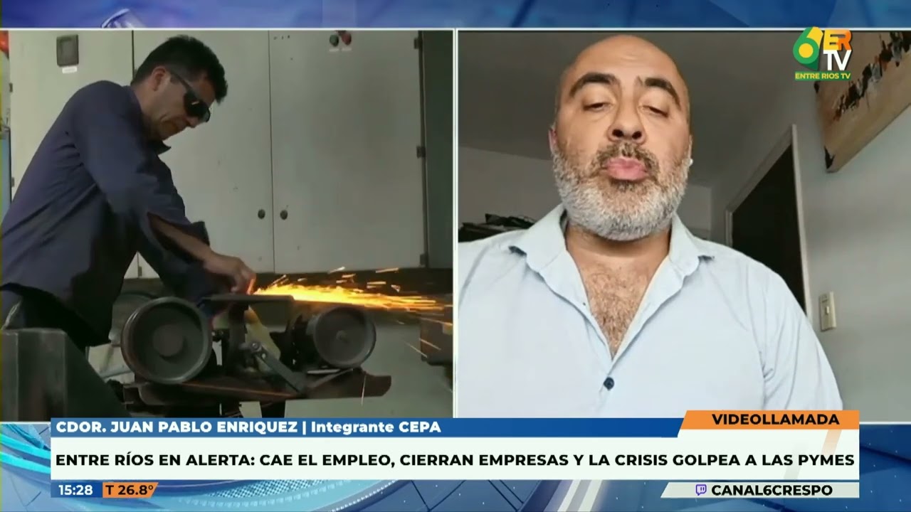 La Provincia - Cae el empleo, cierran empresas y la crisis golpea a las PyME | Juan Pablo Enriquez