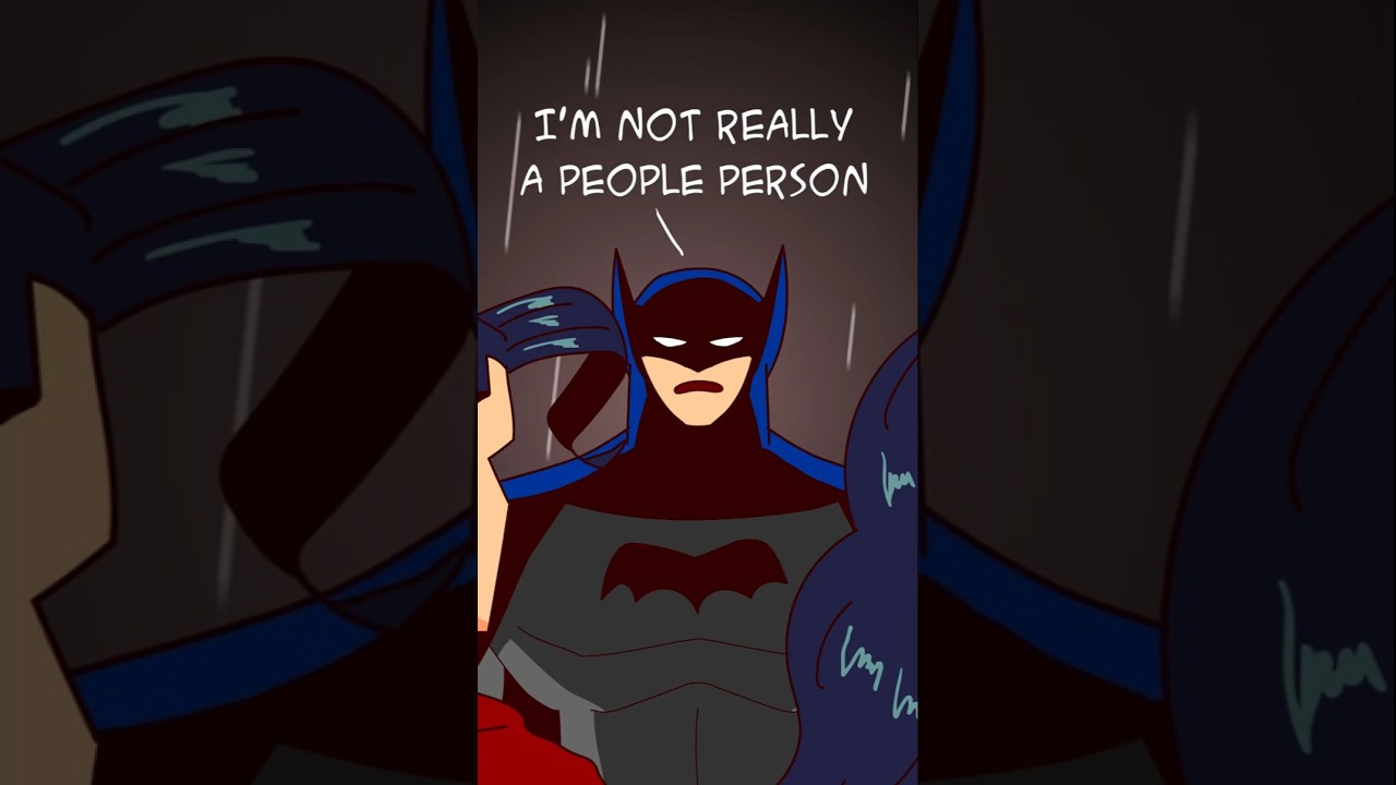 Batman works alone