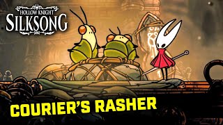 Hollow Knight Silksong - How To Do Couriers Rasher Delivery Easily Silkspeed Anklets Location