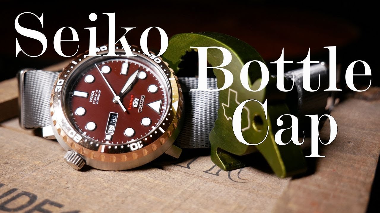 A Cap Worth Collecting? Seiko Bottle Cap Review (SRPC68) - YouTube