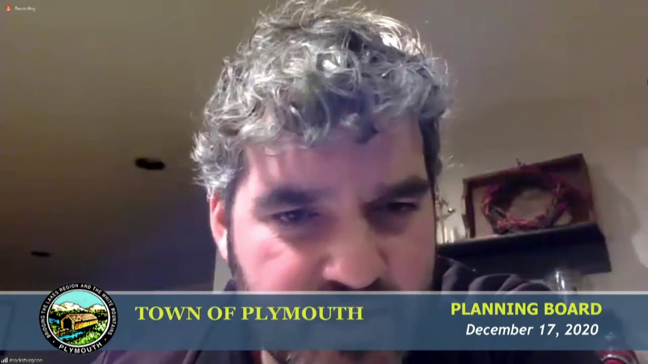 Plymouth Planning Board 12/17/20 - YouTube