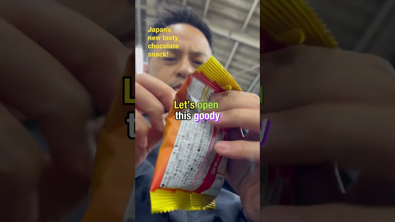 I DISCOVERED a NEW, TASTY, DELICIOUS Snack in Japan 