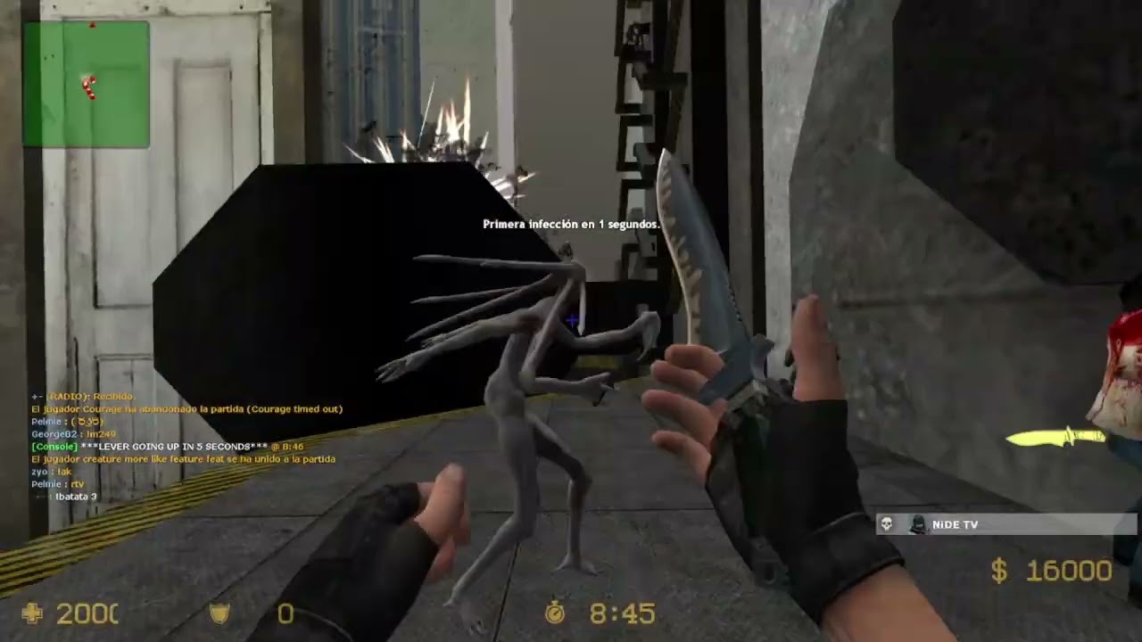 Counter Strike Source Zombie Escape - NIDE.GG | Total Collapse In The City And Final Comeback