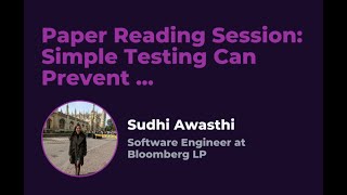 Paper Reading: Simple Testing Can Prevent Most Critical Failures