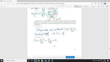 4 GT second degré - Equations du second degré partie 4
