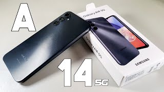 SAMSUNG Galaxy A14 5G : US Version 2023 Black : Unboxing & First Impressions, $199