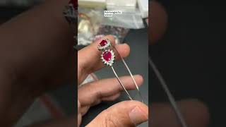 natural rubi bangles for women#gemstone #silver #ruby #gems #jewellery #jewelrydesigner