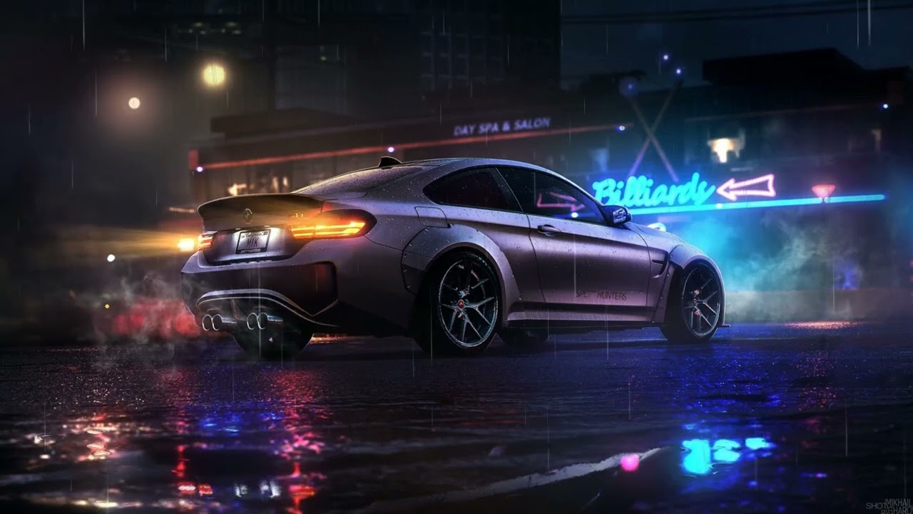 Bmw M4 Night Rain Live Wallpaper Youtube