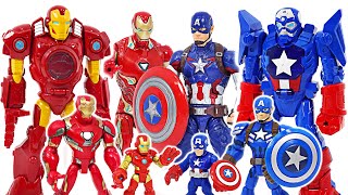 Iron Man, Captain America! transform! Defeat the giant Thanos and Venom! | DuDuPopTOY